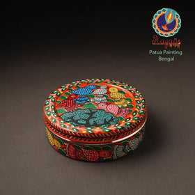  Bengal Patua Handpainted Stainless Steel Casserole