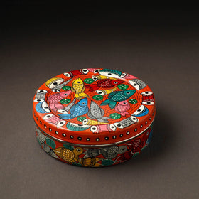  Bengal Patua Handpainted Stainless Steel Casserole