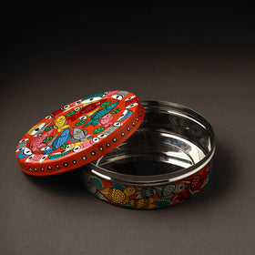  Bengal Patua Handpainted Stainless Steel Casserole