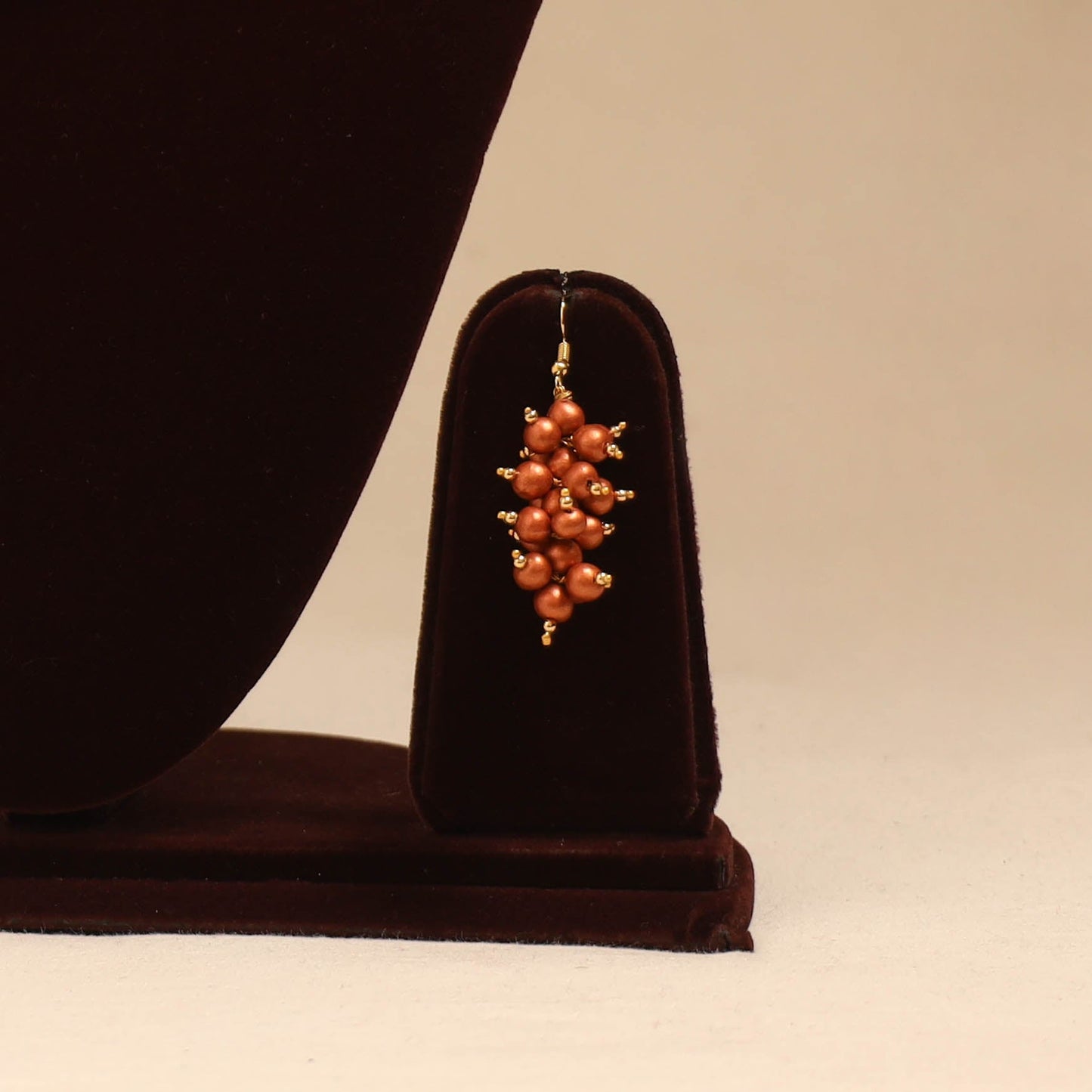 Bishnupur handpainted terracotta necklace set 23