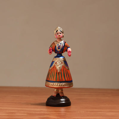 Bobble head thanjavur traditional dancing doll 02