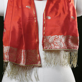  Brocade Handloom Mulberry Silk Banarasi Stole