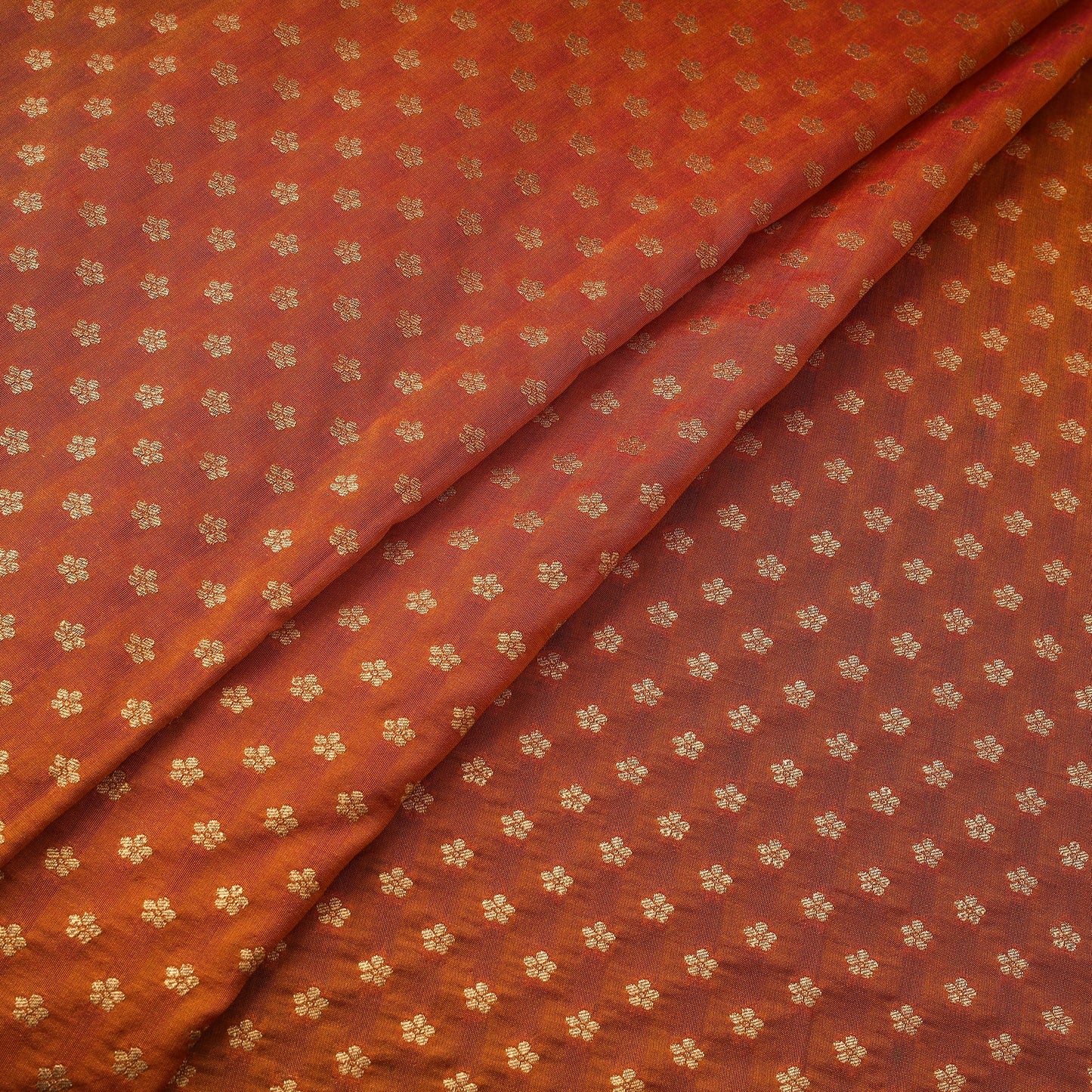 Brocade viscose banarasi fabric 12 - handcrafted
