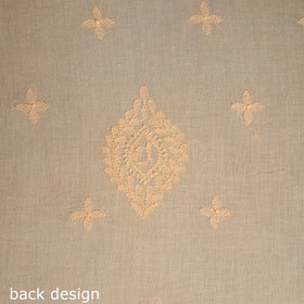 Chikankari Hand Embroidery Mul Cotton Kurta Material