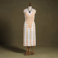 Chikankari Tepchi Hand Embroidery Kota Cotton Kurta Material