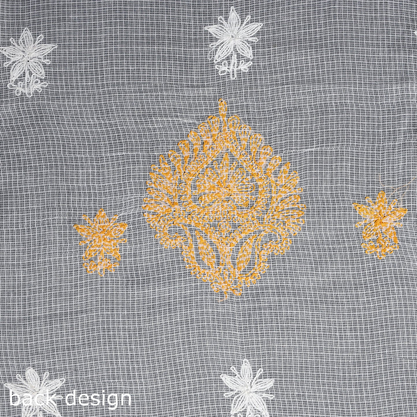 Chikankari Tepchi Hand Embroidery Kota Cotton Kurta Material