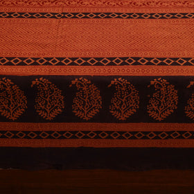 Orange - cotton bagh double bedsheet with pillow covers 20