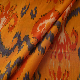 Cotton central asian pochampally ikat fabric 09