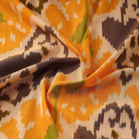 Cotton central asian pochampally ikat fabric 24