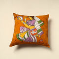Orange - cotton hand batik cushion cover (18 x 18 in) 45