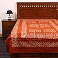 Buy Hand Batik Print Bed Sheet Online at iTokri.com