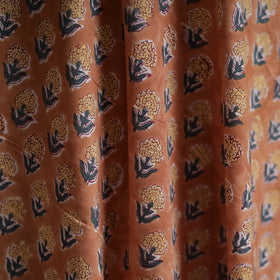 Cotton hand block sanganeri print fabric 18 - handcrafted