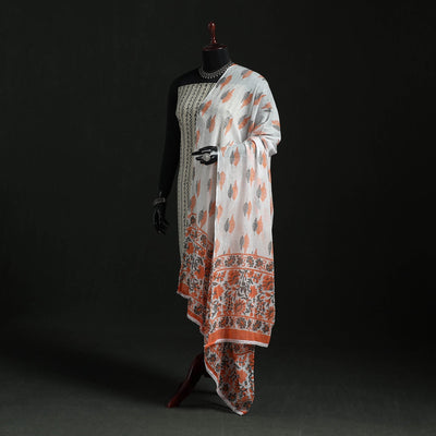 Cotton jaipur printed dupatta 05 - handcrafted