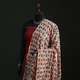 Cotton jaipur printed dupatta 72 - handcrafted