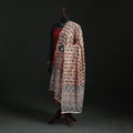 Cotton jaipur printed dupatta 72 - handcrafted