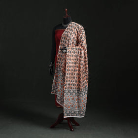 Cotton jaipur printed dupatta 72 - handcrafted