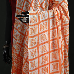 Cotton jaipur printed dupatta 78 - handcrafted