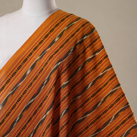 Cotton pochampally dabi ikat fabric 20 - handcrafted