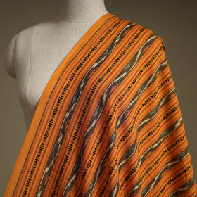 Cotton pochampally dabi ikat fabric 22 - handcrafted