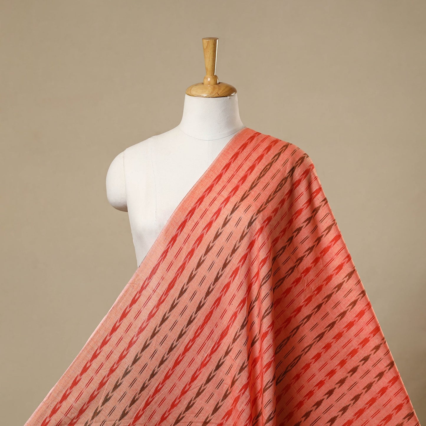 Cotton sambalpuri ikat fabric 11 - handcrafted