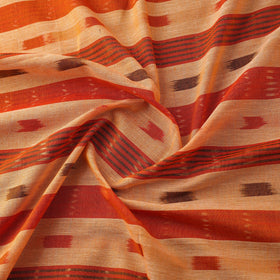 Cotton sambalpuri ikat fabric 25 - handcrafted