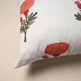 Cotton sanganeri cushion cover (16 x 16 in) 101