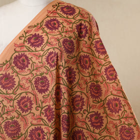 Orange - cotton sanganeri fabric 15 - handcrafted