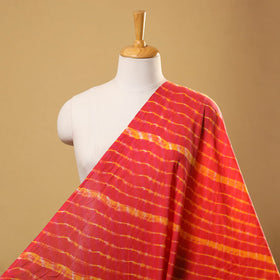 Handloom Cotton Tie-Dye Leheriya Fabric