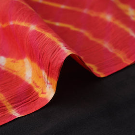Handloom Cotton Tie-Dye Leheriya Fabric