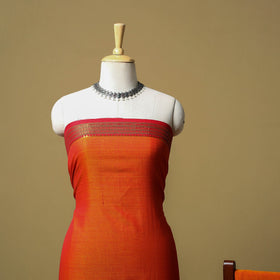 Dharwad cotton 3pc unstitched dress material with border 10