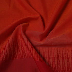 Dharwad cotton fabric with border 28 - handcrafted
