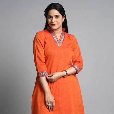  Dharwad Cotton Long Kurta for Women