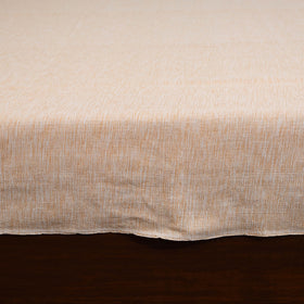 Orange - double handloom cotton bed sheet (108 x 90 in) 04