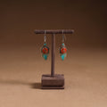 Orange - ethnic tribal tibetan earrings from himalaya 53