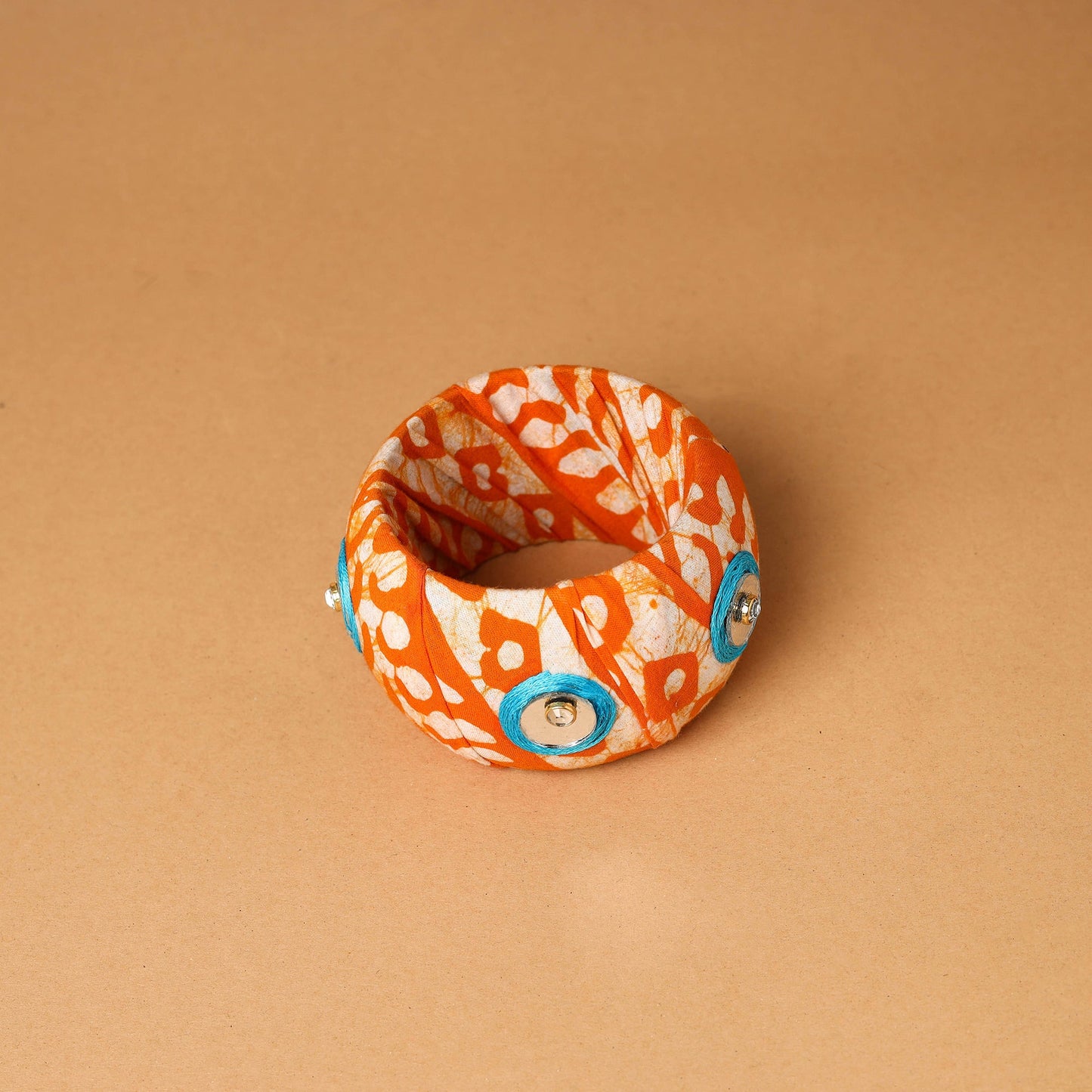  Fabart Kundan & Mirror Work Handmade Bangle