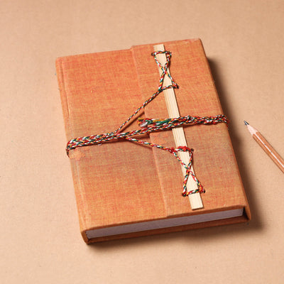  Fabric Cover Handmade Paper Notebook with Thread Lock Online at iTokri.com