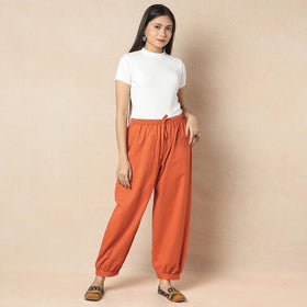 Buy Flex Cotton Plain Elasticated Pant Online l iTokri.com
