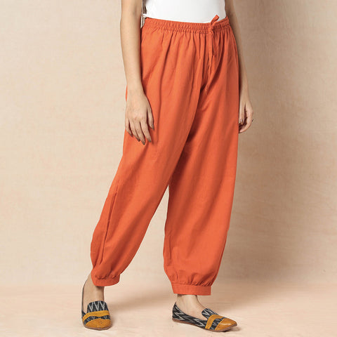 Buy Flex Cotton Plain Elasticated Pant Online l iTokri.com