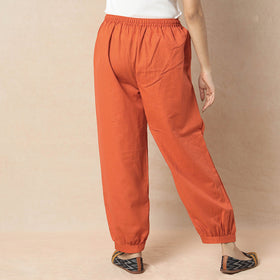 Buy Flex Cotton Plain Elasticated Pant Online l iTokri.com