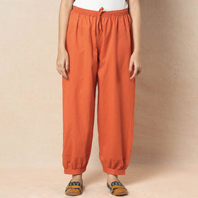 Buy Flex Cotton Plain Elasticated Pant Online l iTokri.com