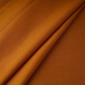 Orange - flex cotton prewashed plain fabric 25 - handcrafted