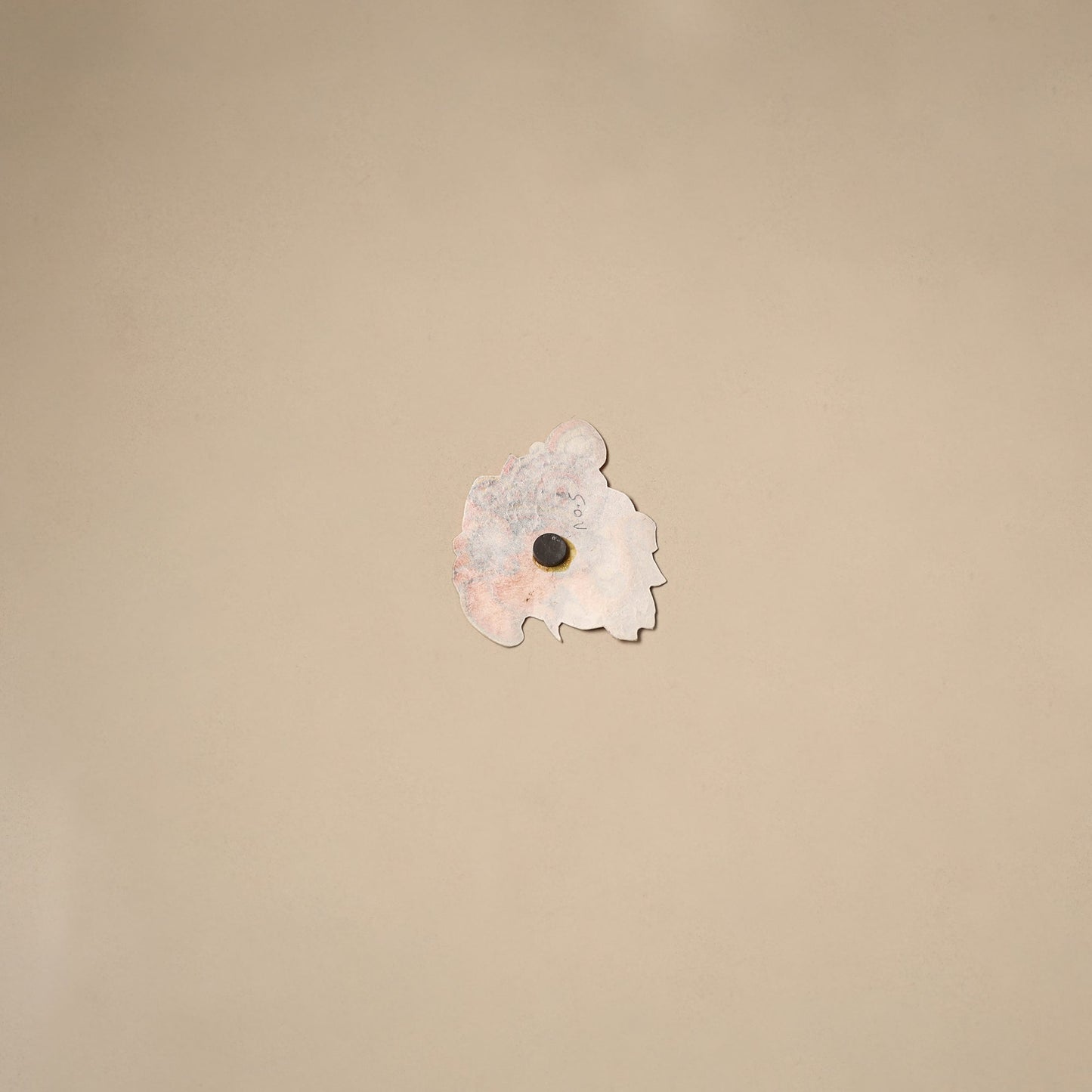 Ganesha - tholu bommalata leather puppet fridge magnet 16