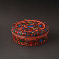  Godna Madhubani Handpainted Stainless Steel Casserole