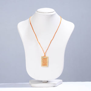  Golden Grass Necklace 