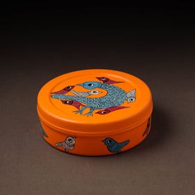  Gond Handpainted Stainless Steel Casserole