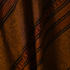 Hand bagh natural dyed cotton fabric 08 - handcrafted