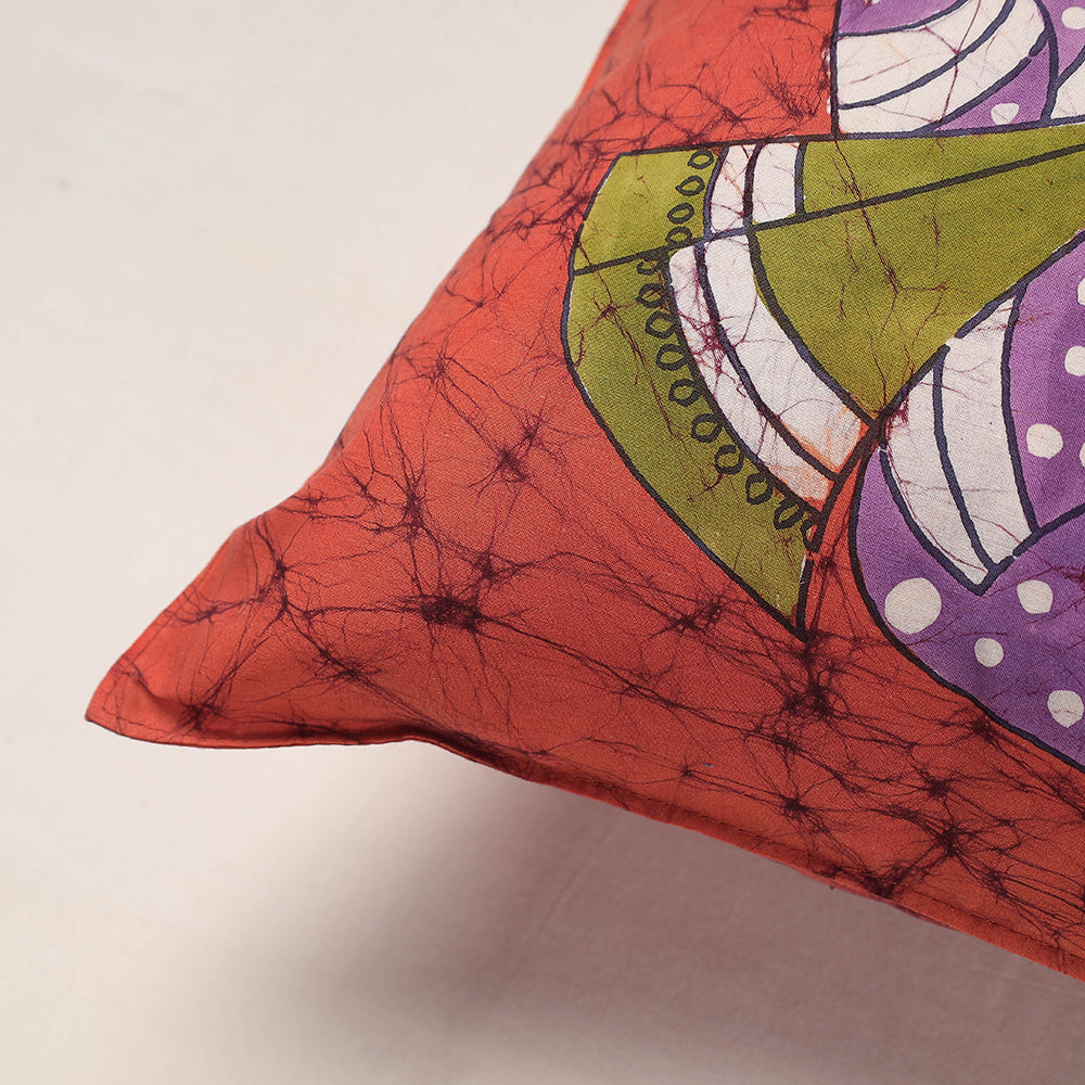  Hand Batik Printing Cotton Cushion Cover 