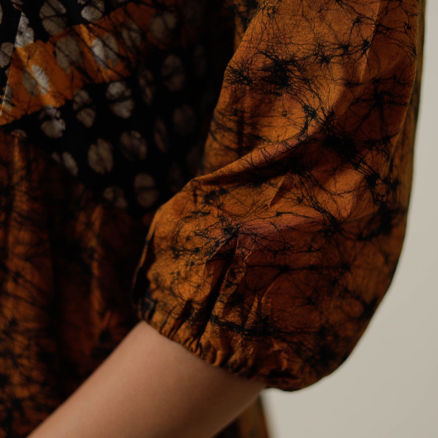 Buy Hand Batik Printed Cotton Flared Dress 04 Online l iTokri.com