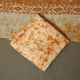 Hand batik cotton 3pc unstitched dress material 14