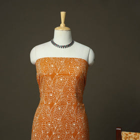 Hand batik cotton 3pc unstitched dress material 14